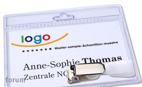Namensschild forum 60